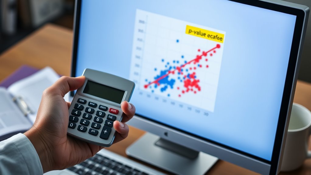 interpreting p values in research