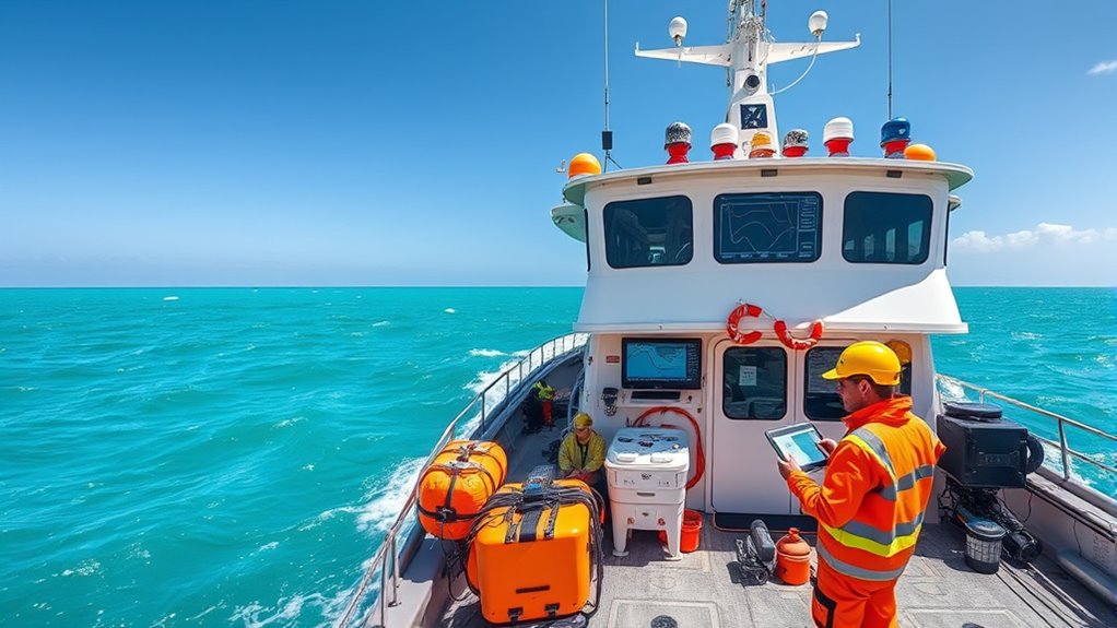 marine sampling and visualization