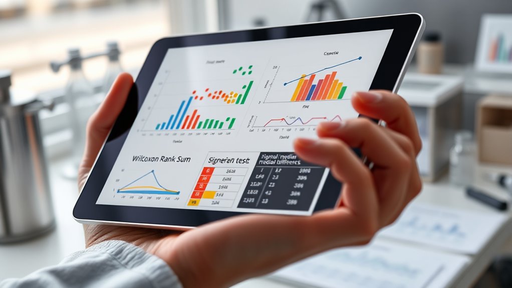 nonparametric median comparison