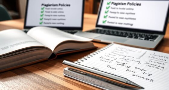 plagiarism policies and ethics