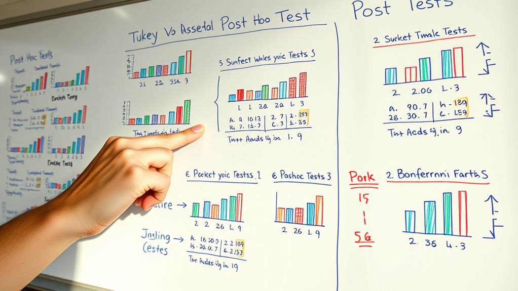 post hoc pairwise comparison methods