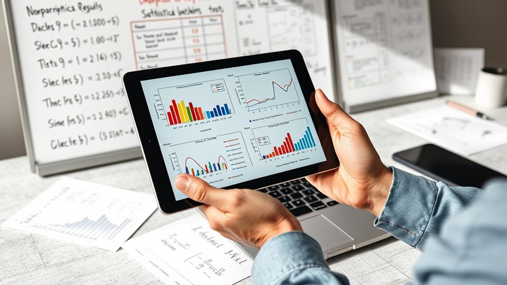 rank based nonparametric statistical methods