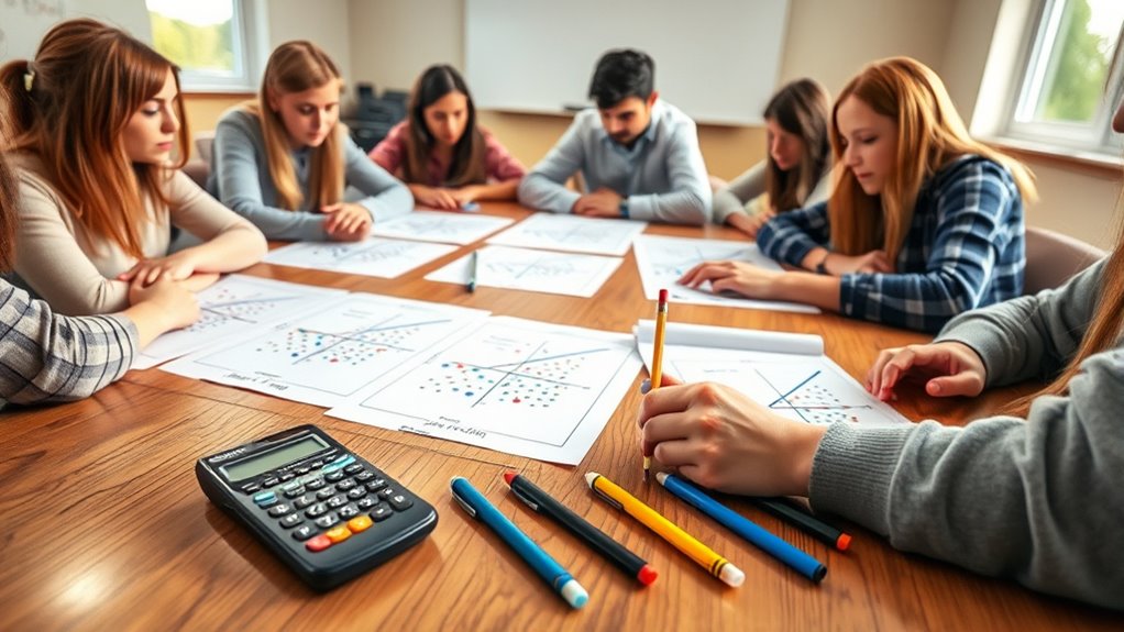 regression line calculation instructions