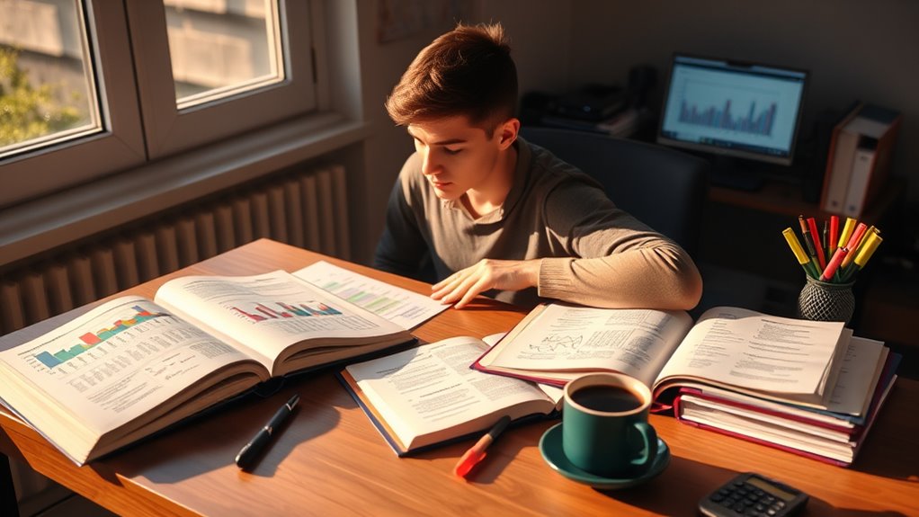 reviewing statistical exam material