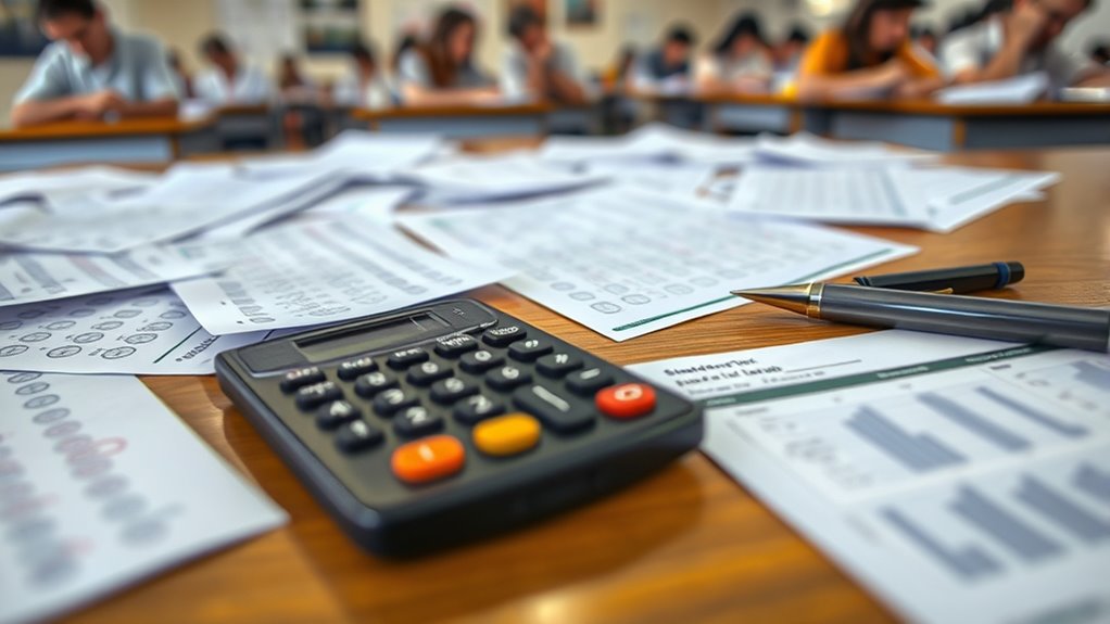 standardized exam data