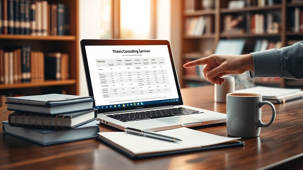 thesis support ensures academic success