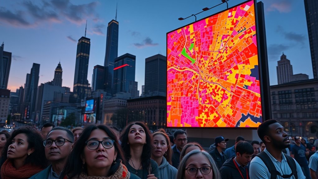 transparent inclusive social visualization