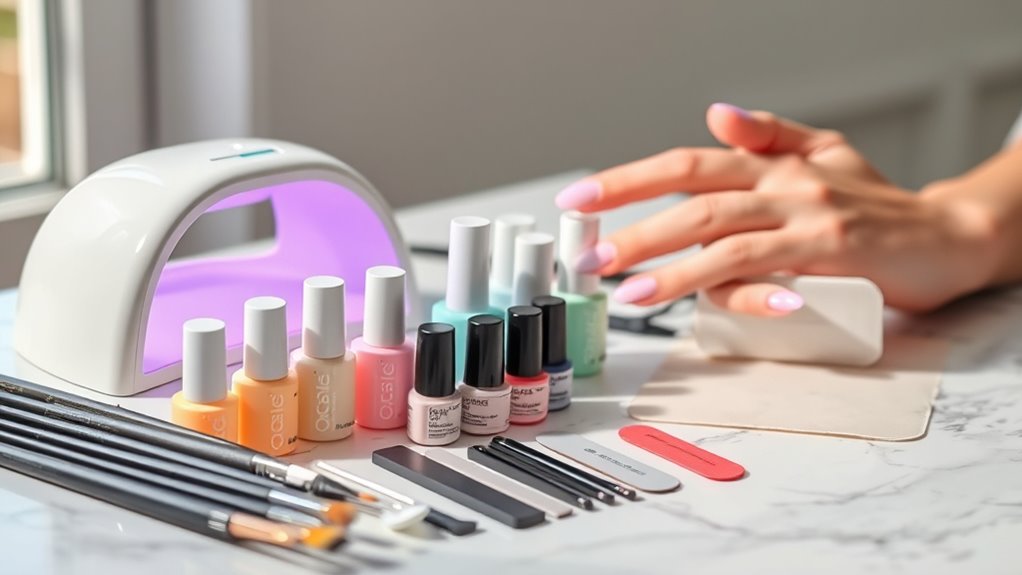 beginner friendly gel nail kit