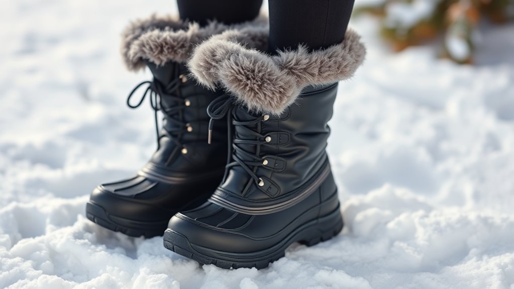 choosing warm waterproof footwear