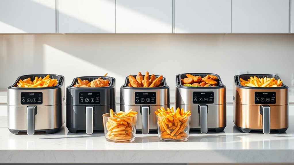 large family air fryer options