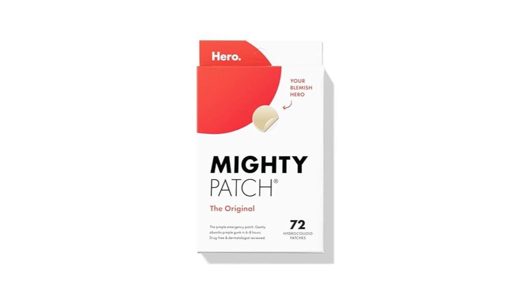 large pack of acne patches