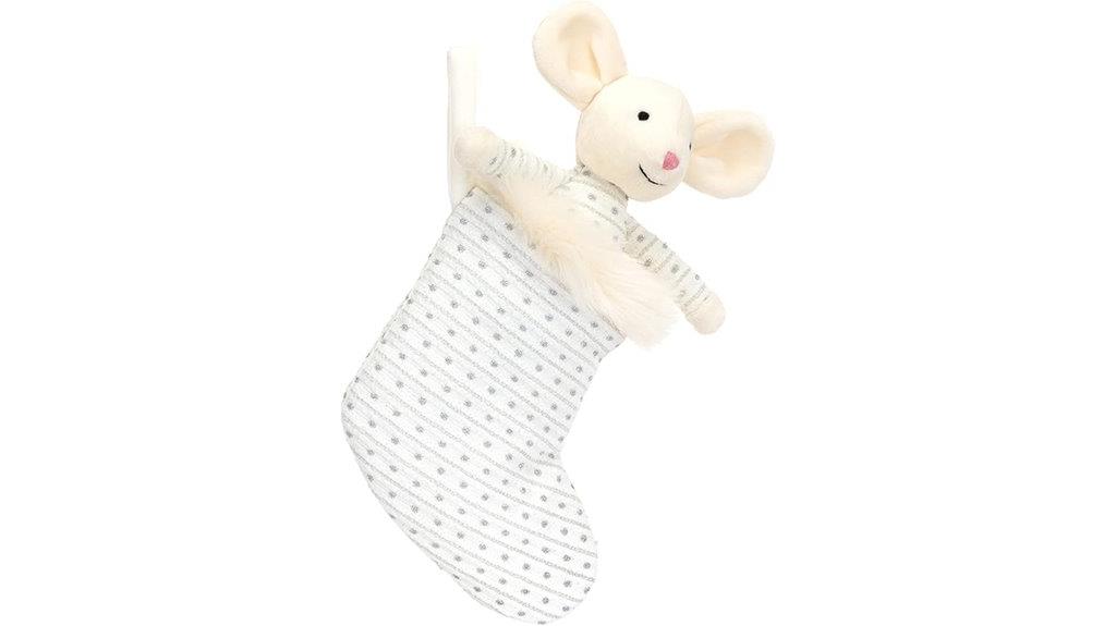 shimmer stocking mouse plush