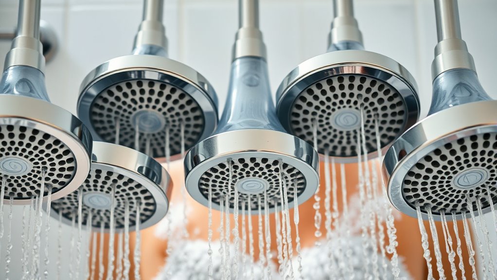 top filtered shower heads