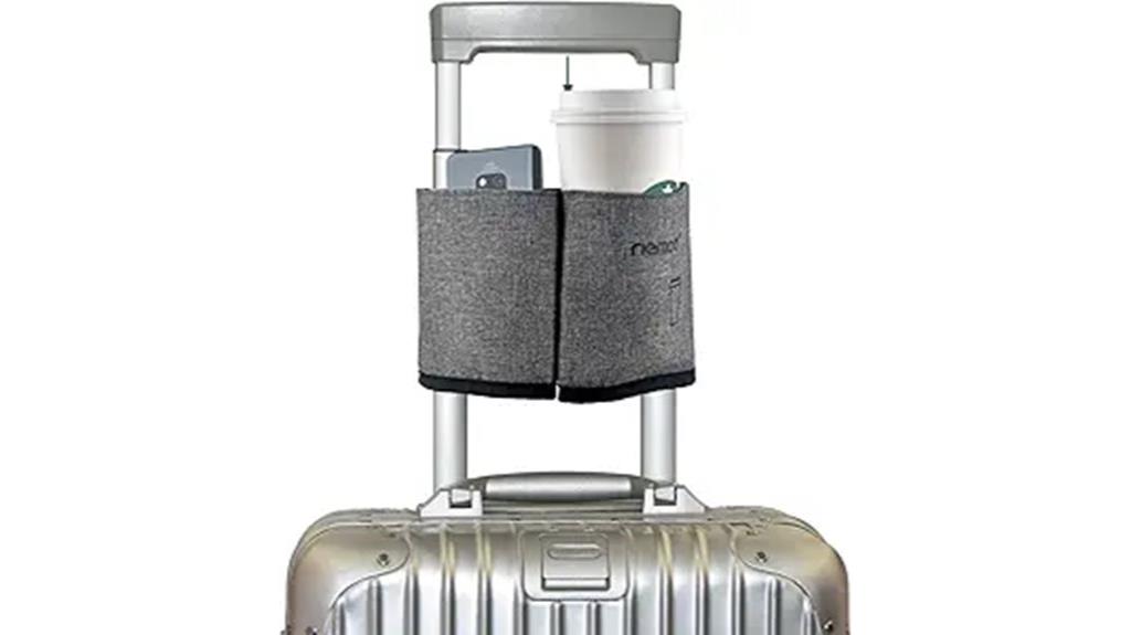 travel cup holder for suitcase