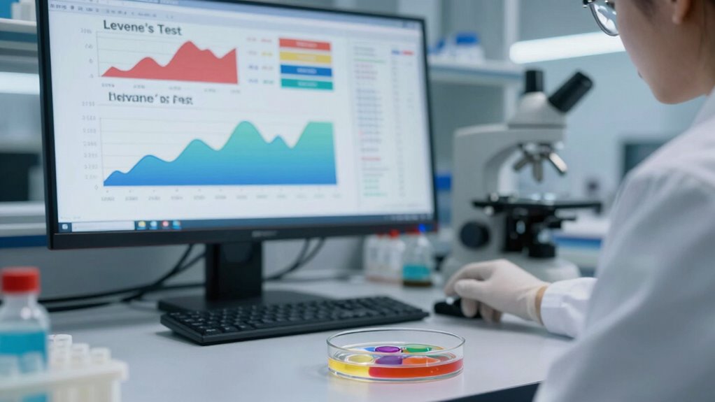 assess variance homogeneity assumptions