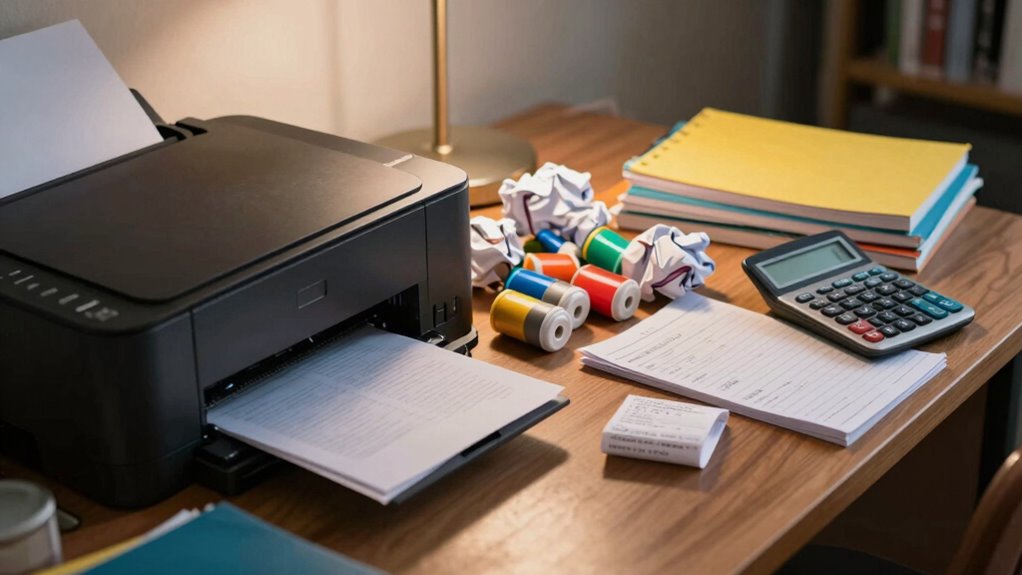 budget for hidden printing costs