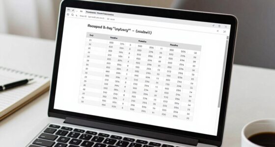creating effective research tables