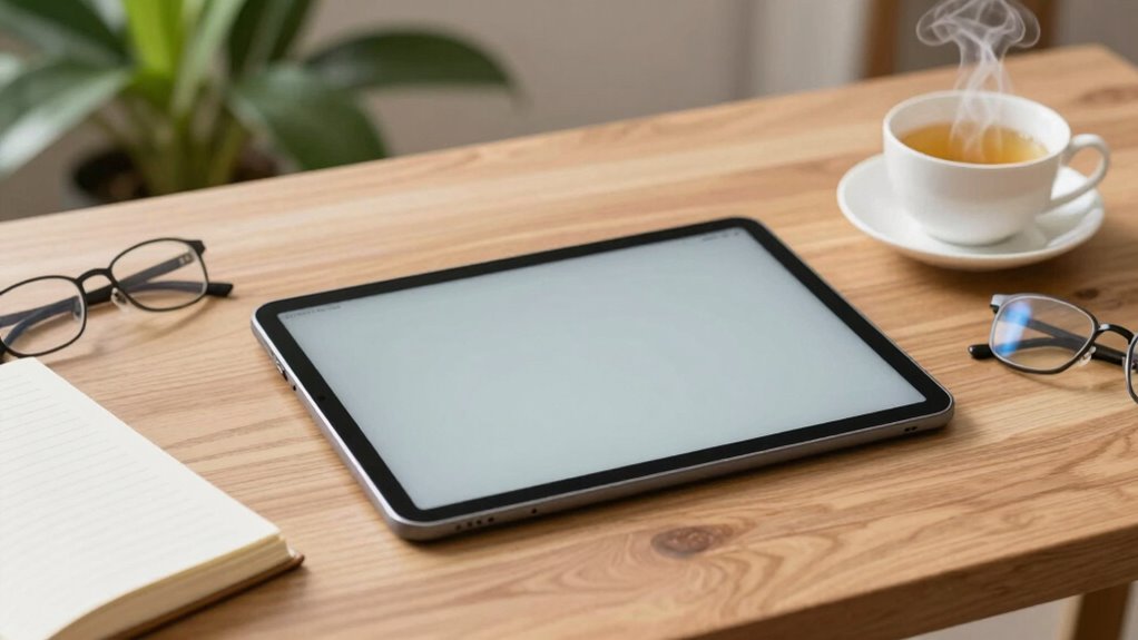 distraction free reading experience