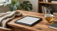 distraction free reading experience