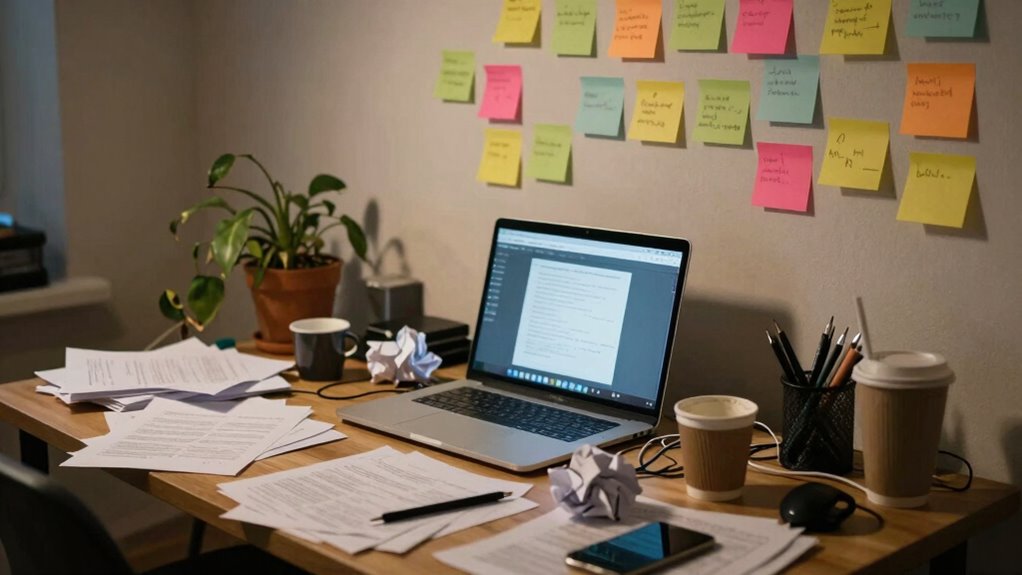 distraction in home office