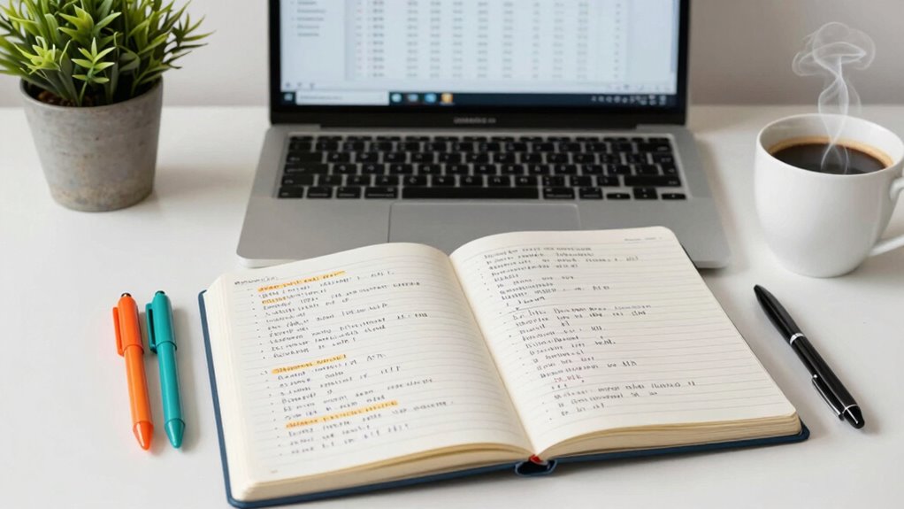 effective handwritten statistics notes