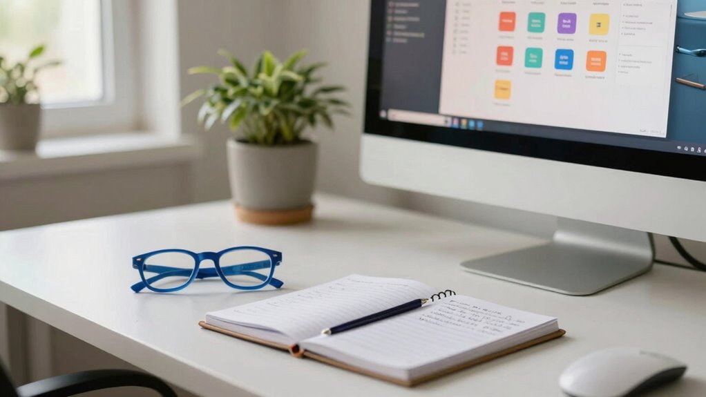 eye friendly table reading tips