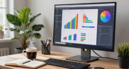 large screens boost productivity