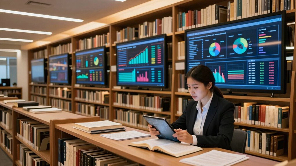library data driven service optimization