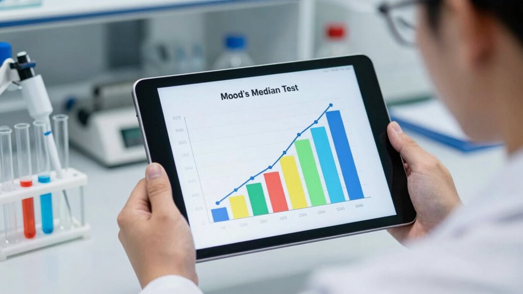 non parametric median comparison