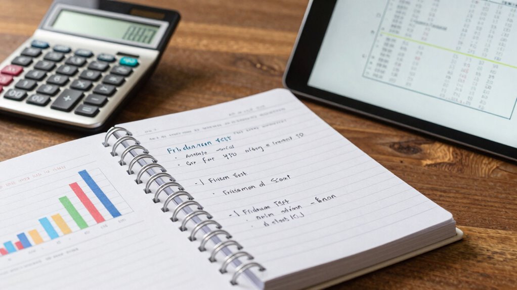 non parametric related samples comparison
