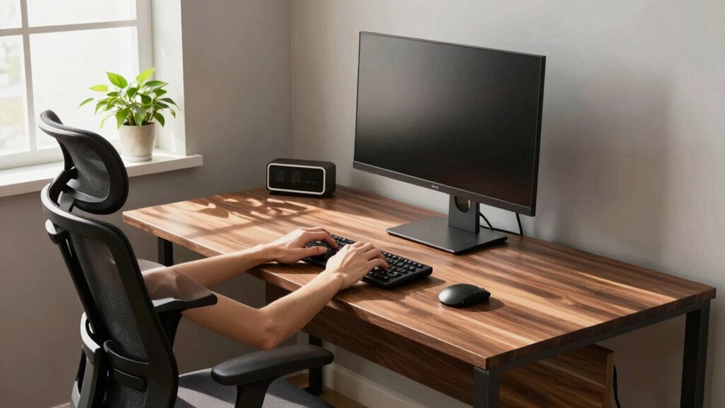 optimal desk height benefits