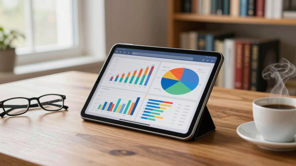optimal tablet size for reading