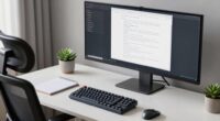 optimized workspace for productivity