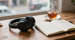 studying with noise canceling headphones