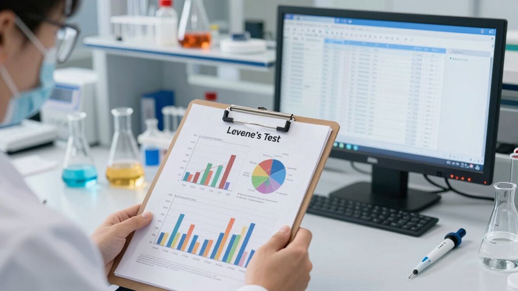 testing for equal variances