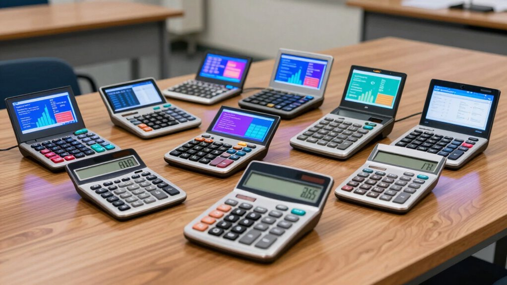 top college exam calculators
