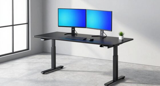 top dual monitor desks