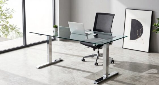 top glass desk choices