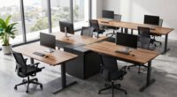 top l shaped desks