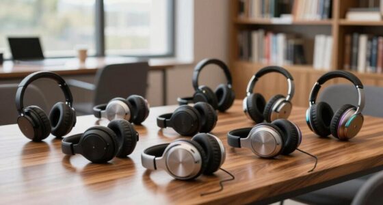 top library noise canceling headphones