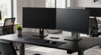 top premium dual monitor desks
