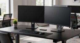 top premium dual monitor desks