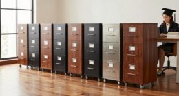 top rolling file cabinets