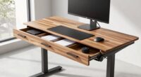 top standing desks with drawers