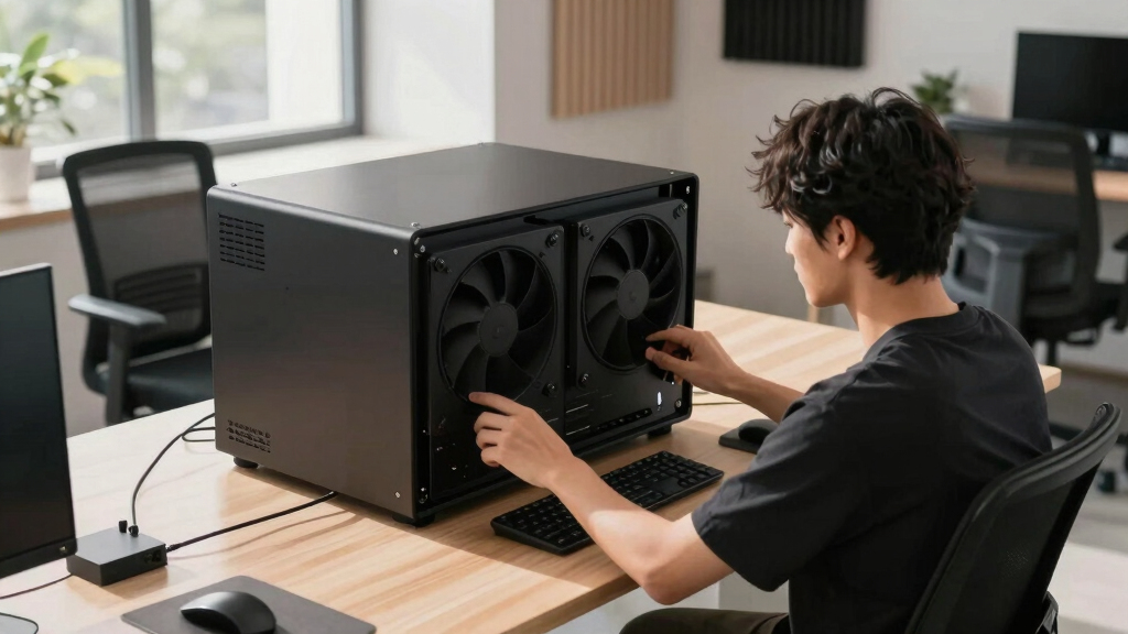 How to Reduce Heat and Noise in a High-Power AI Workstation