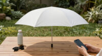 Autonomous Flying Umbrella Follows And Shields Users From Rain And Sunlight