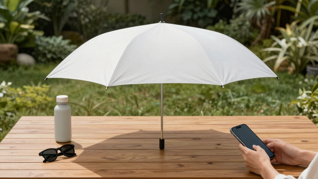 Autonomous Flying Umbrella Follows And Shields Users From Rain And Sunlight