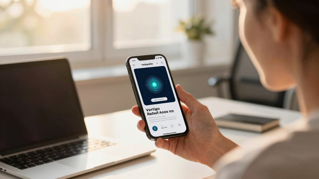 Vertigo relief app