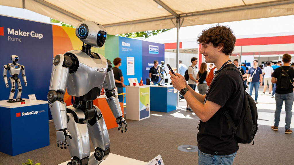 A Ottobre Maker Faire Rome Ospiterà La RoboCup - Lapresse.it