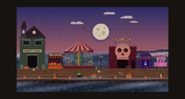 Haunted Pier: A New Living Pixel-art Diorama From Pixel Rivals